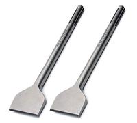 RANSENERS SDS-Max ciseau de carreleur 2 pièces, burin à pelle 300 x 75mm, universel, en acier super trempé
