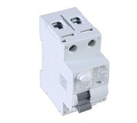Ranuw Disjoncteur électromagnétique à 2 broches, 63 A, rails DIN, interrupteur de sécurité avec prise de terre