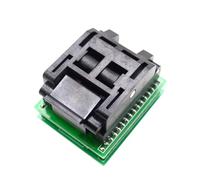 Ranuw TQFP32 QFP32 vers DIP32 IC Programmateur Adaptateur Puce Socket Gravure Socket Circuit intégré Solution de programmation Pratique
