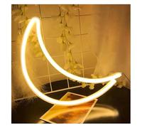 RANVEXO Enseigne au néon LED Lune pour étoile Néon Lumière Murale Chambre Salon Décoration Maison Lampe Veilleuse(Neon-4)