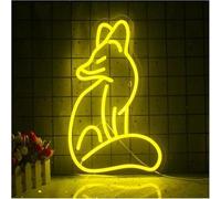 RANVEXO Luminaires Signe Fox Neon Pour Décor Mural Animal 3d Night Light For Kids Bedroom Dort Home Bar