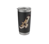 Rapaces en vol - Buse pattue Gobelet isotherme en acier inoxydable double paroi