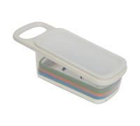 Râpe 4 Lames & Boîte de conservation Colors 26cm Transparent
