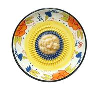 Râpe à ail en céramique | Outil de râpe en céramique pour gingembre | de meulage d'oignons | Pour cuisiniers à domicile, parents, chefs, dortoirs, fêtes, rassemblements, préparation des repas