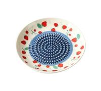 Râpe à Ail Plat Céramique à Motif Fruité Manuel