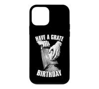 Râpe à Fromage Humoristique « Have A Grate Birthday » Coque pour iPhone 12 Mini