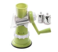 Râpe à fromage manuelle avec manivelle - Coupe-aliments rotatif 3 en 1 avec manche | Hachoir manuel de légumes, râpe à fruits, outil de cuisine pour râper à la maison et au restaurant
