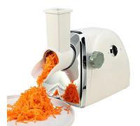 Râpe à fromage rotative avec 3 lames de tambour, trancheuse de légumes multifonction pour la cuisine