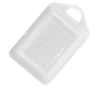 Râpe à Gingembre Céramique Blanche pour Ail et Légumes Cuisine | Grain Fin pour Écraser, Usage Cuisine, Entretien Facile, pour Adultes et Garçon et Filles, Blanc