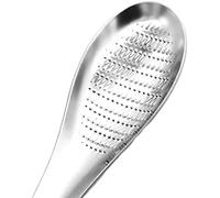 Râpe à gingembre en forme de cuillère, outils de broyage en acier inoxydable pour wasabi et ail, râpe à fromage, mixeur de citron