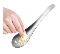 Râpe à gingembre, presse-broyeur en acier inoxydable en forme de cuillère, râpe à citron, pour la cuisine maison, décoration, pâtisserie, restaurant, camping, pique-nique et cuisine