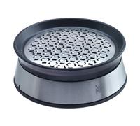 WMF Kitchen Classics 644646030 Râpe à gingembre avec boîte de rangement en acier inoxydable et plastique Noir