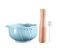 Râpe à l'ail - Bol à salade - Outils de cuisine manuels | Moulin à chocolat pour les amateurs de cuisine, marinades, vinaigrettes, camping, dortoir, repas quotidien, femmes et hommes