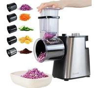 Râpe à légumes électrique - Râpe à légumes - Râpe électrique pour la cuisine - Mini-râpe à légumes