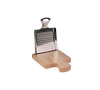 LA CHAISE LONGUE Râpe à Parmesan avec sa planche multi-usages - Planche en bois - râpe en acier inoxydable Acier inoxydable G