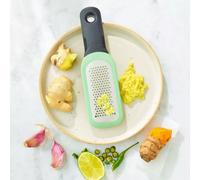 OXO - Good Grips Râpe à Gingembre et ail en Acier Inoxydable Vert Taille Unique