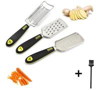 Râpe,Coupe Légumes,Trancheuse À Fromage,Râpe à Hachoir à Manuelle+Brosse,pour Pommes de