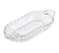 Râpe de cuisine / à pommes, en verre, transparent