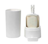 Râpe de Moulin à Savon Solide - Boîte de Broyage Murale Créative, Porte-Savon pour Lavage des Mains, Distributeur pour Salle de Bain, Cuisine, Douche