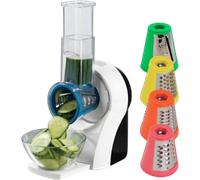 Esperanza EKM026 Râpe électrique et spiraliseur Plastique Multicolore