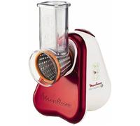 Moulinex DJ756G Râpe électrique et spiraliseur Rouge et Blanc