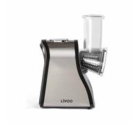 LIVOO Hachoir DOP192 – 200 W – Noir et gris – 4 cônes interchangeables