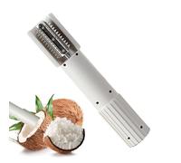 Râpe électrique - Protection anti-éclaboussures - Hachoir polyvalent sans fil - Ustensile de cuisine - Concombres, salades et plats de pâtisserie