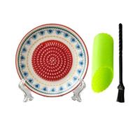 Râpe en céramique | 3 pièces manuelle en céramique multifonction avec pinceau | Râpe pour fruits | Pour fromage, fruits, légumes, épluche, cuisson au four, cuisine, cuisson