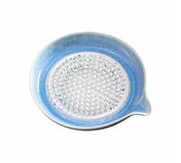 Râpe en céramique pour cuisine, design artisanal, plaque de broyage multifonction pour gingembre, ail, épices, fruits, légumes, fromage et wasabi, complète durable, non poreuse