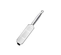 RÖSLE Râpe Fine - Ustensile de Cuisine en Inox 18/10 avec Pied en Silicone et Capot de Protection - Pour le Parmesan, les Épices, le Citron, le Chocolat ou le Gingembre - 35,5 cm