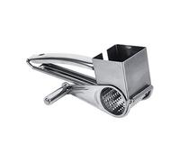 Rape multifonctionnelle en acier inoxydable, rape déchiqueteuse rotative de cuisine échangeant la rape ultra tranchante de poignée pour le parmesan, pomme de terre