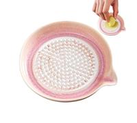 Râpe plate Céramique fait main avec glaçure dégradée