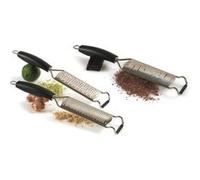 Râpe rasoir ECOLINE professionnelle. Râpe zesteur 2 mm, pour citrons, gingembre, ail et râpage fin de fromages à pâte dure. G