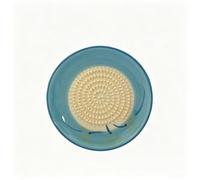 Râpe ronde en céramique pour ail, gingembre, fromage, purée de fruits et épices - 11,5 cm (style 11)