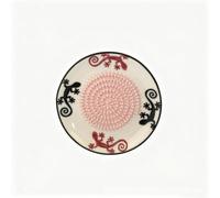 Râpe ronde en céramique pour ail, gingembre, fromage, purée de fruits et épices - 11,5 cm - Style 19