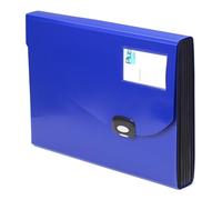 Rapesco 0677 Trieur à Soufflets Extensible 13 Compartiments, A4+, Bleu