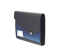 Rapesco Trieur valisette Designer A4+ 7 compartiments avec poignée bleu