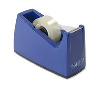 Rapesco 0774 Dévidoir de Ruban Adhésif 300, Ruban Adésif Non Inclus, Bleu | Noyau de 25 mm