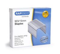 Rapesco Agrafes 923/15 galvanisées 15 mm – Boîte 1000