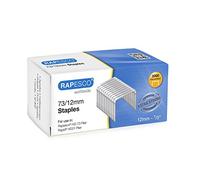 Rapesco 1261 Agrafes Galvanisées Résistantes de Type 73/12 mm, Lot de 2000