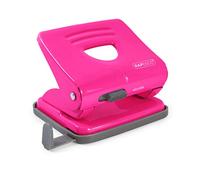 Rapesco 1360 Perforatrice à 2 Trous 825, Métal, Capacité 25 Feuilles | Fuschia