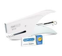 Pince agrafeuse SP-64 (6/4 & 21/4 mm) chrome/blanc