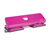 Rapesco Perforateur de bureau 4 trous - capacité 22 feuilles - fuchsia