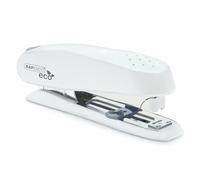 Rapesco 1390 ECO Spinna Agrafeuse à Chargement Frontal, Blanc Doux | Capacité 50 Feuilles