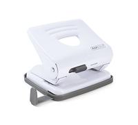Rapesco 1399 Perforatrice 2-Trous en Métal 825, Capacité de 25 Feuilles, Blanc