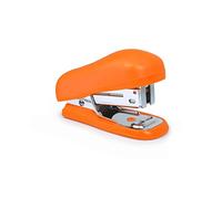Rapesco 1410 Bug Mini Agrafeuse et 1000 Agrafes de Type 26/6 mm, Capacité de 12 Feuilles, Orange
