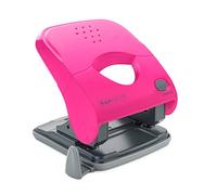 Rapesco 1527 Perforatrice 2 Trous à Moins d'Effort X5-40ps, Rose Fuschia | Capacité 40 Feuilles