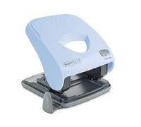 Rapesco 1528 Perforatrice 2 Trous à Moins d'Effort X5-40ps, Bleu Pastel | Capacité 40 Feuilles