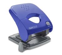 Rapesco 1542 Perforatrice 2 Trous à Moins d'Effort X5-40ps, Bleu | Capacité 40 Feuilles