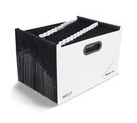 Rapesco 1622 SupaFile Plus Trieur à Soufflets, 26 Compartiments, A4+ | Extensible, Surdimensionné, Blanc